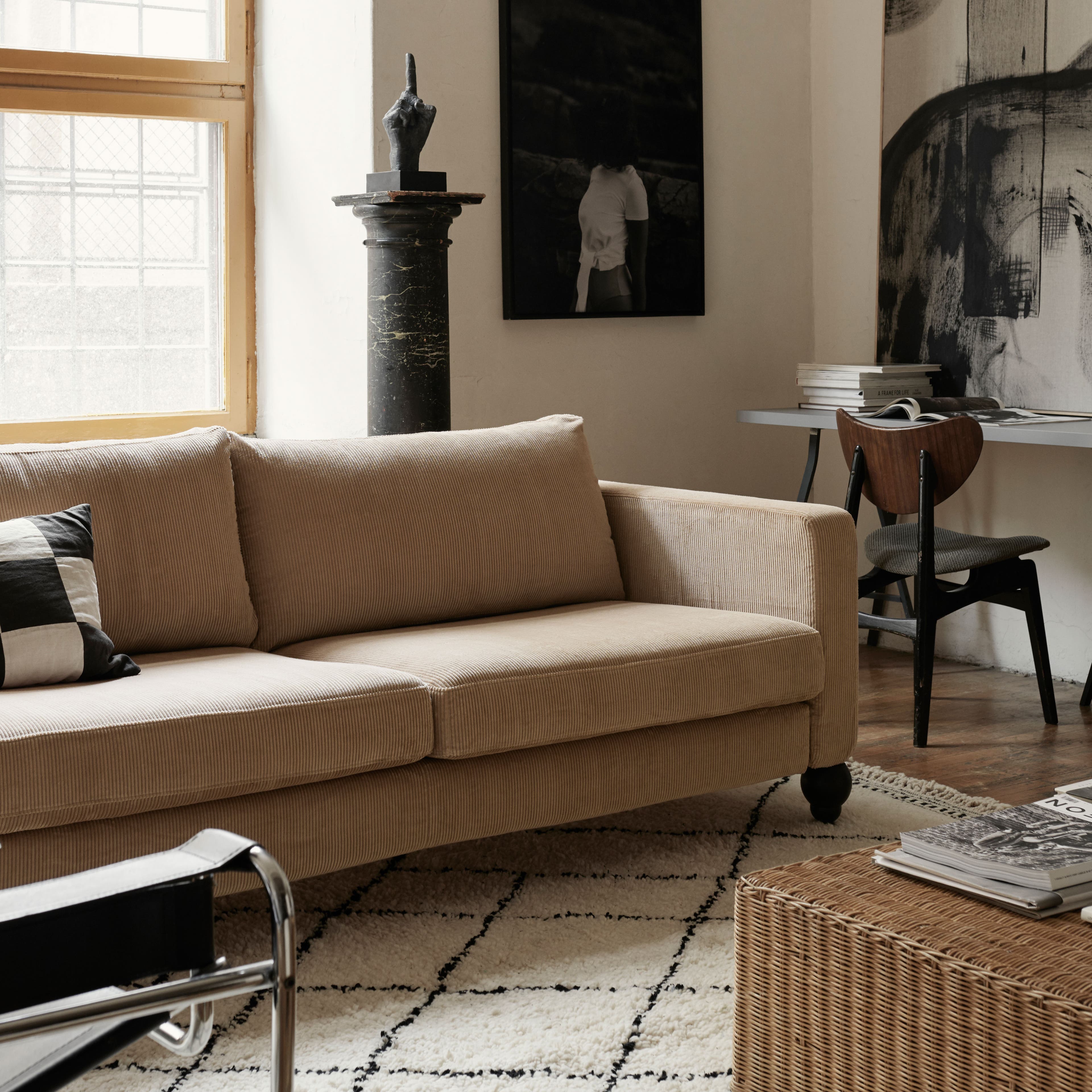 Bezug für 2er-Sofa Karlstad